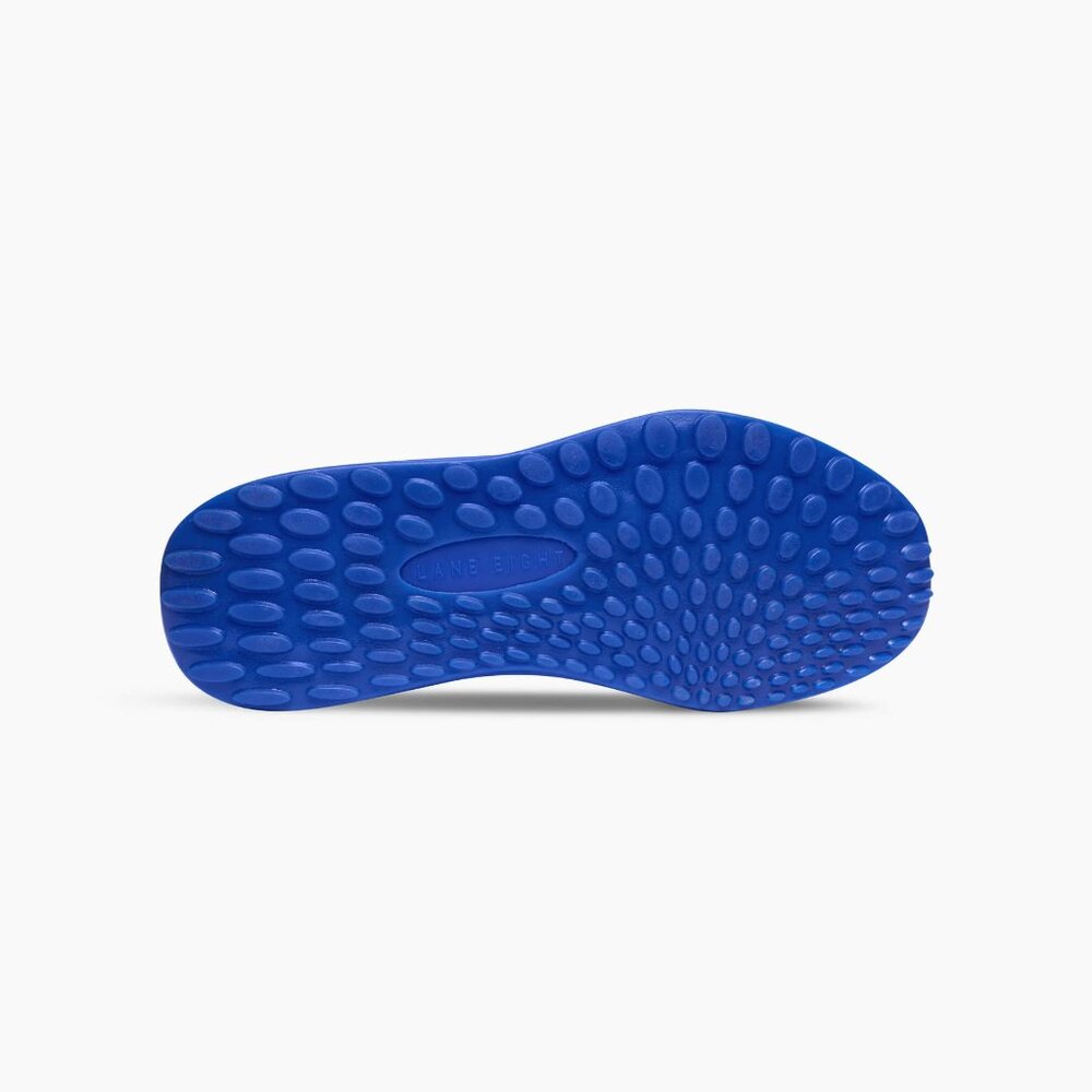 Lane-Eight HIIT TRAINER Men's 10.5  Running Shoes Cobalt Blue Vegan Gym Sneaker - Picture 4 of 7